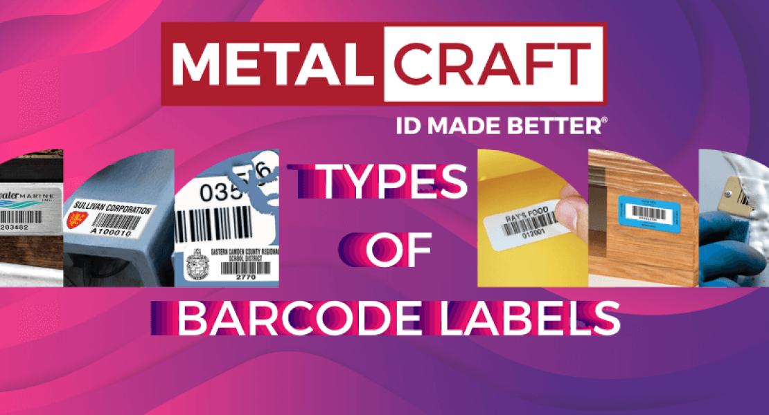 Types of Barcode Labels